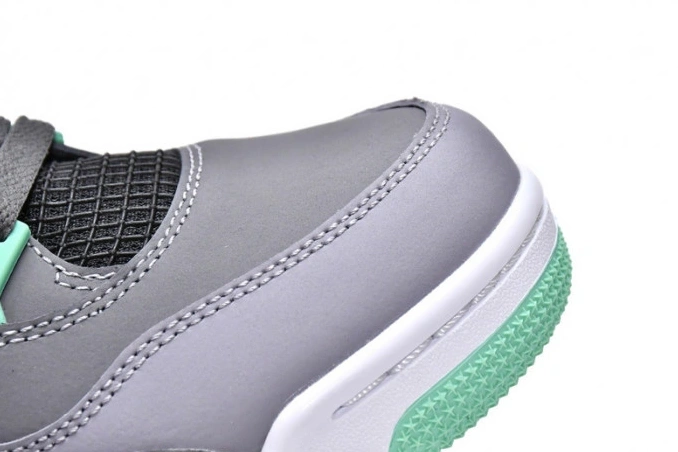 Cheap TBkick Green Glow Jordan Retro 308497-033 4 Air 0819
